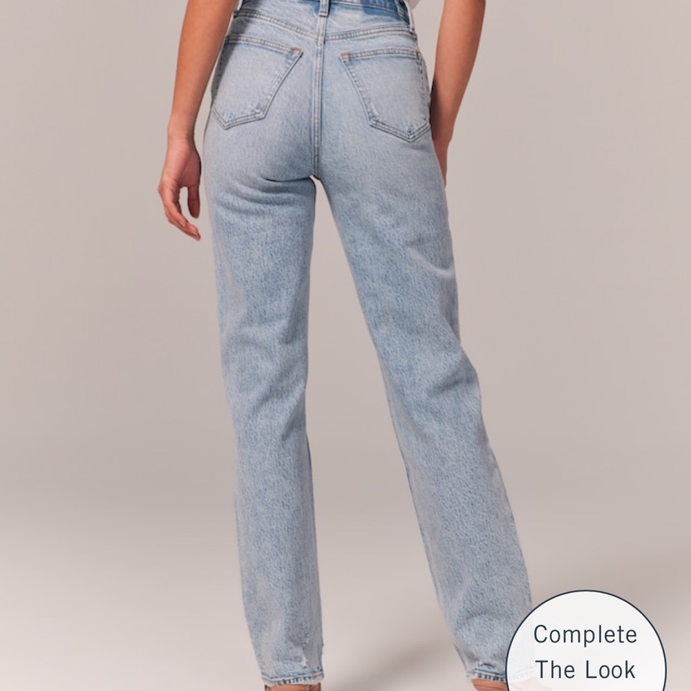 Ultra High Rise 90s Straight Jean “27 Extra Short”